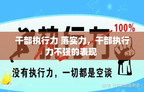 干部执行力 落实力，干部执行力不强的表现 