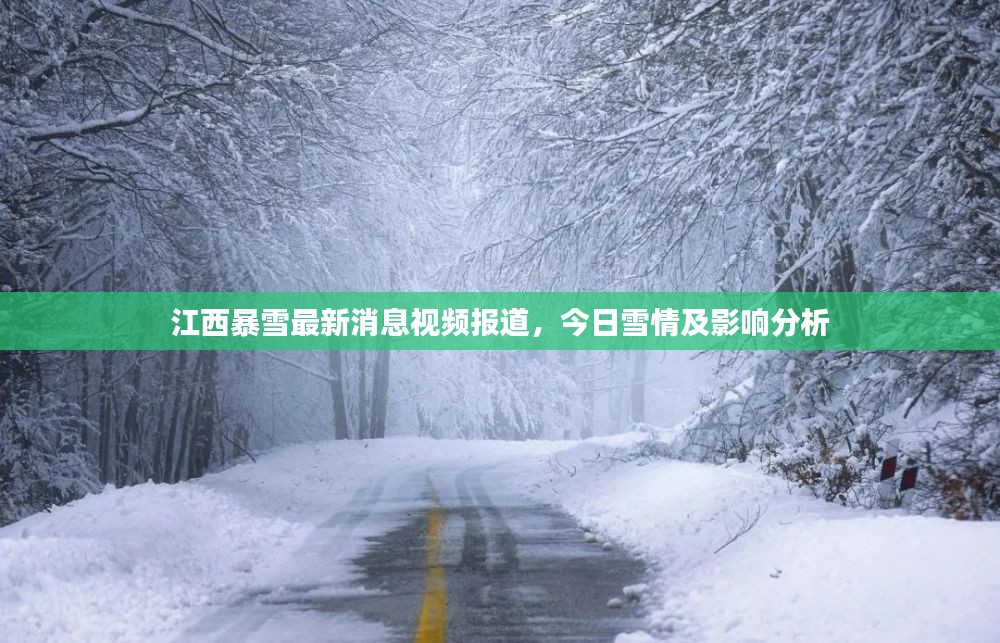 江西暴雪最新消息视频报道，今日雪情及影响分析