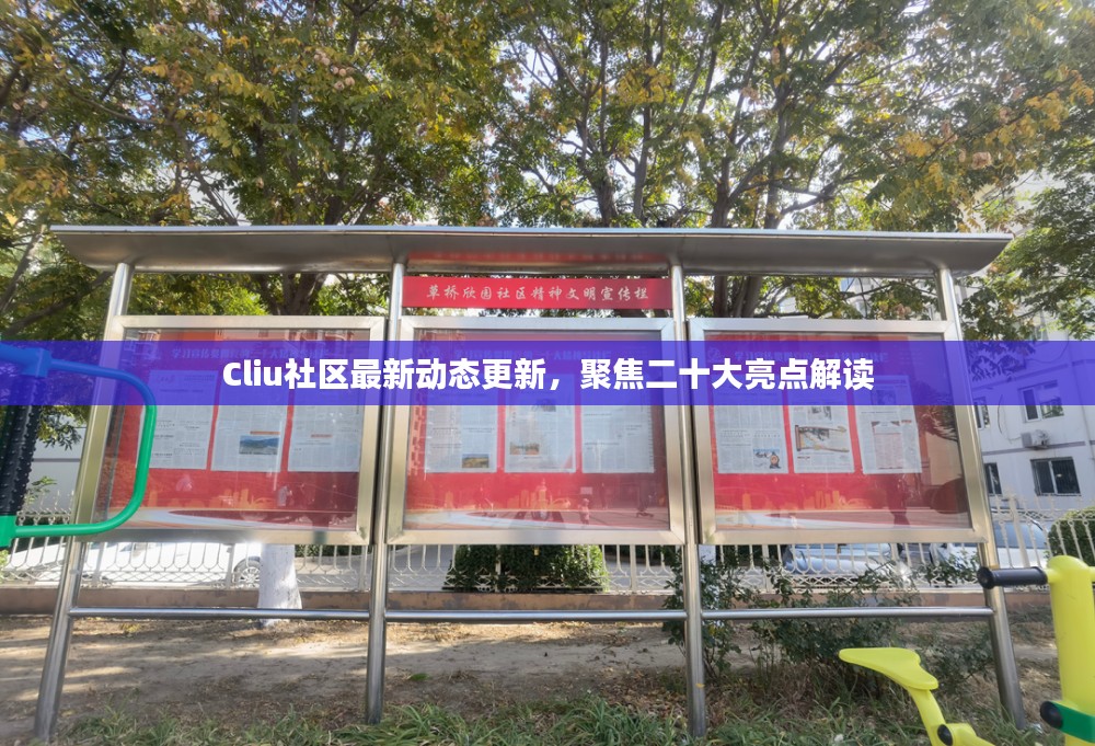 Cliu社区最新动态更新，聚焦二十大亮点解读