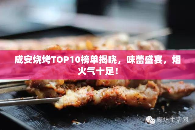 成安烧烤TOP10榜单揭晓，味蕾盛宴，烟火气十足！