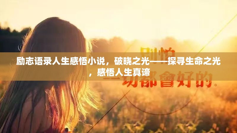 励志语录人生感悟小说，破晓之光——探寻生命之光，感悟人生真谛