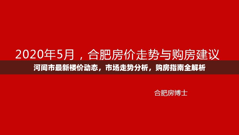 河间市最新楼价动态，市场走势分析，购房指南全解析