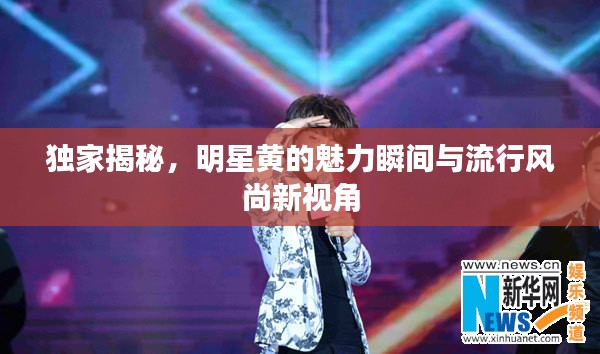 独家揭秘，明星黄的魅力瞬间与流行风尚新视角